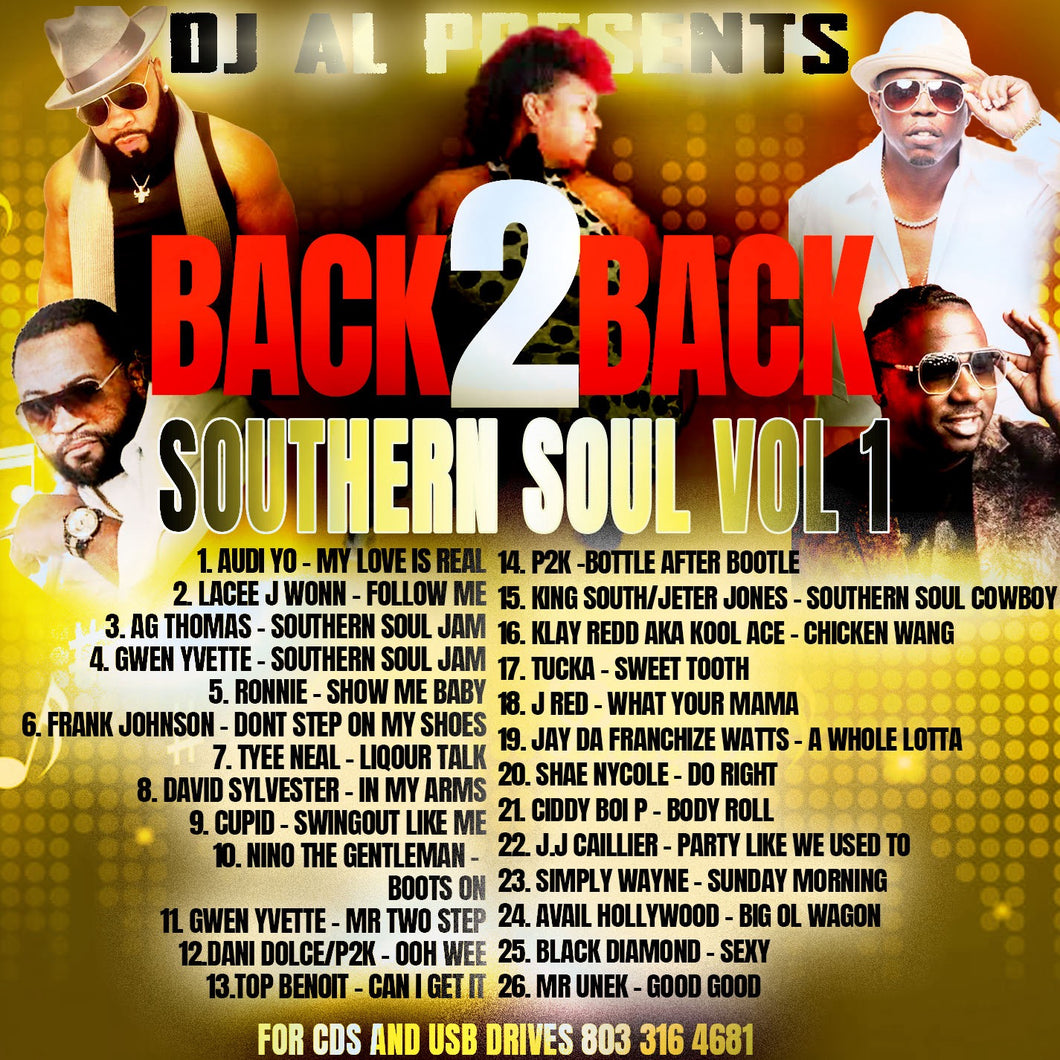 Back 2 Back Southern Soul USB