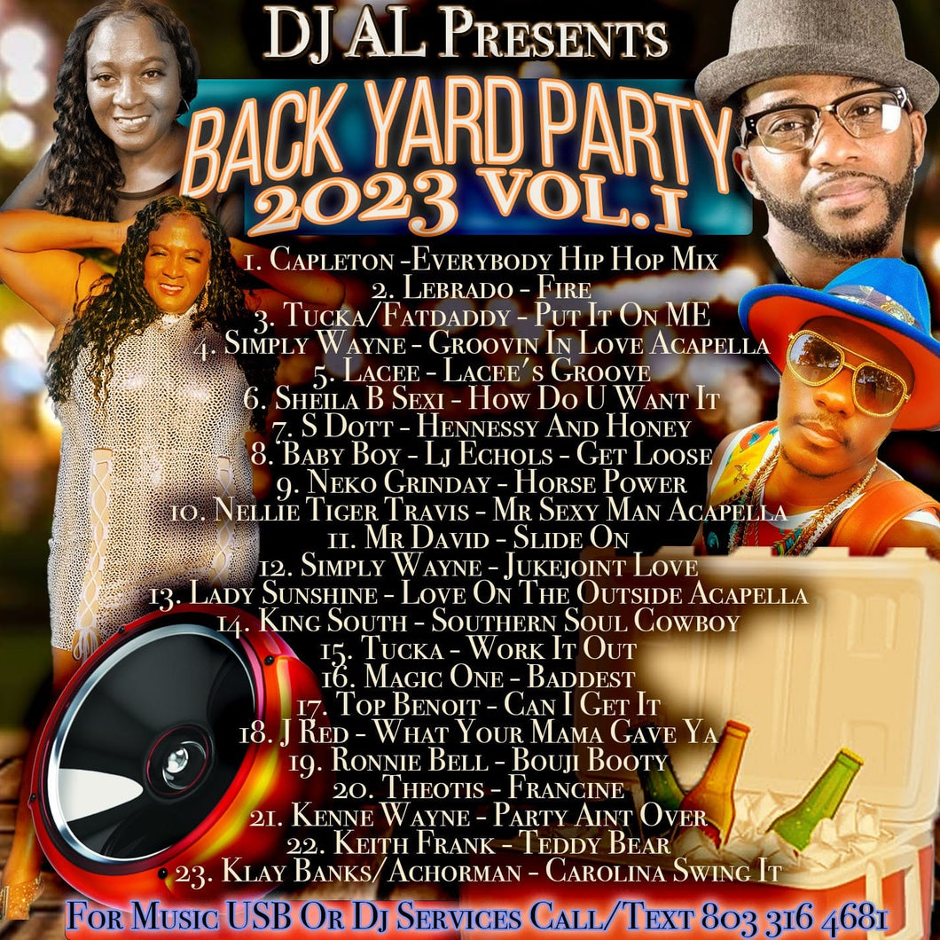 BACKYARD PARTY VOL 1 CD