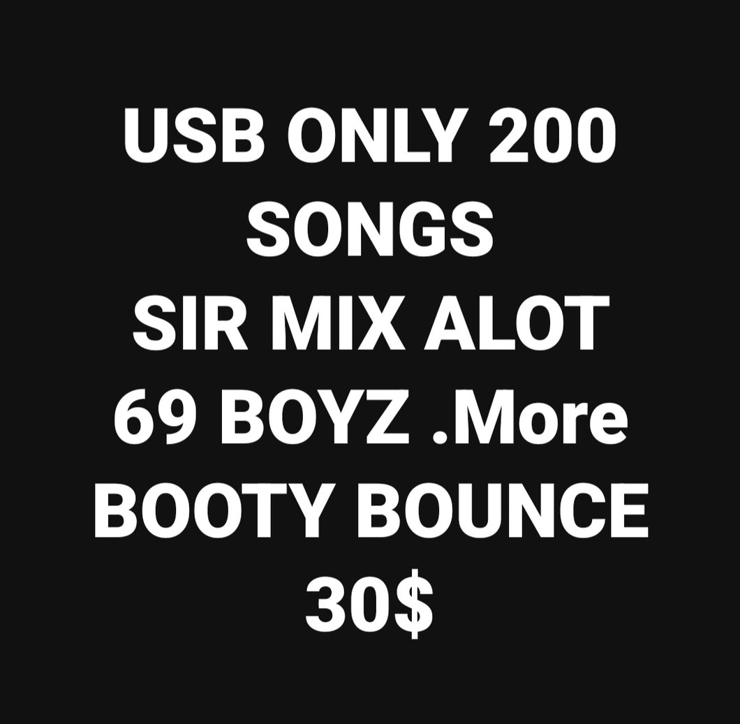 BOOTY BOUNCE 200 Songs