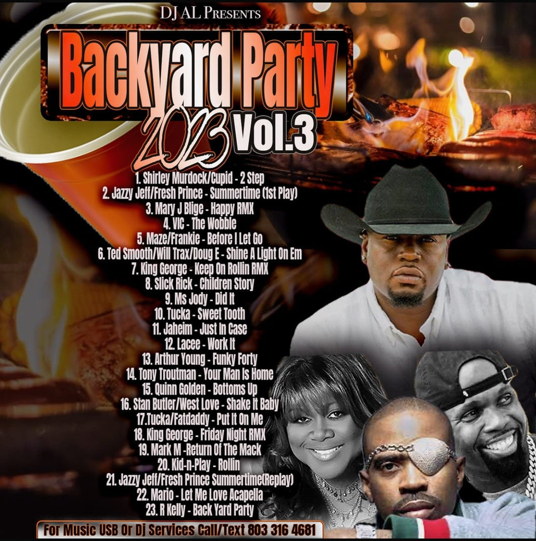 BACKYARD PARTY 3 CD