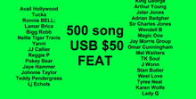 Load image into Gallery viewer, 500 SONG USB
